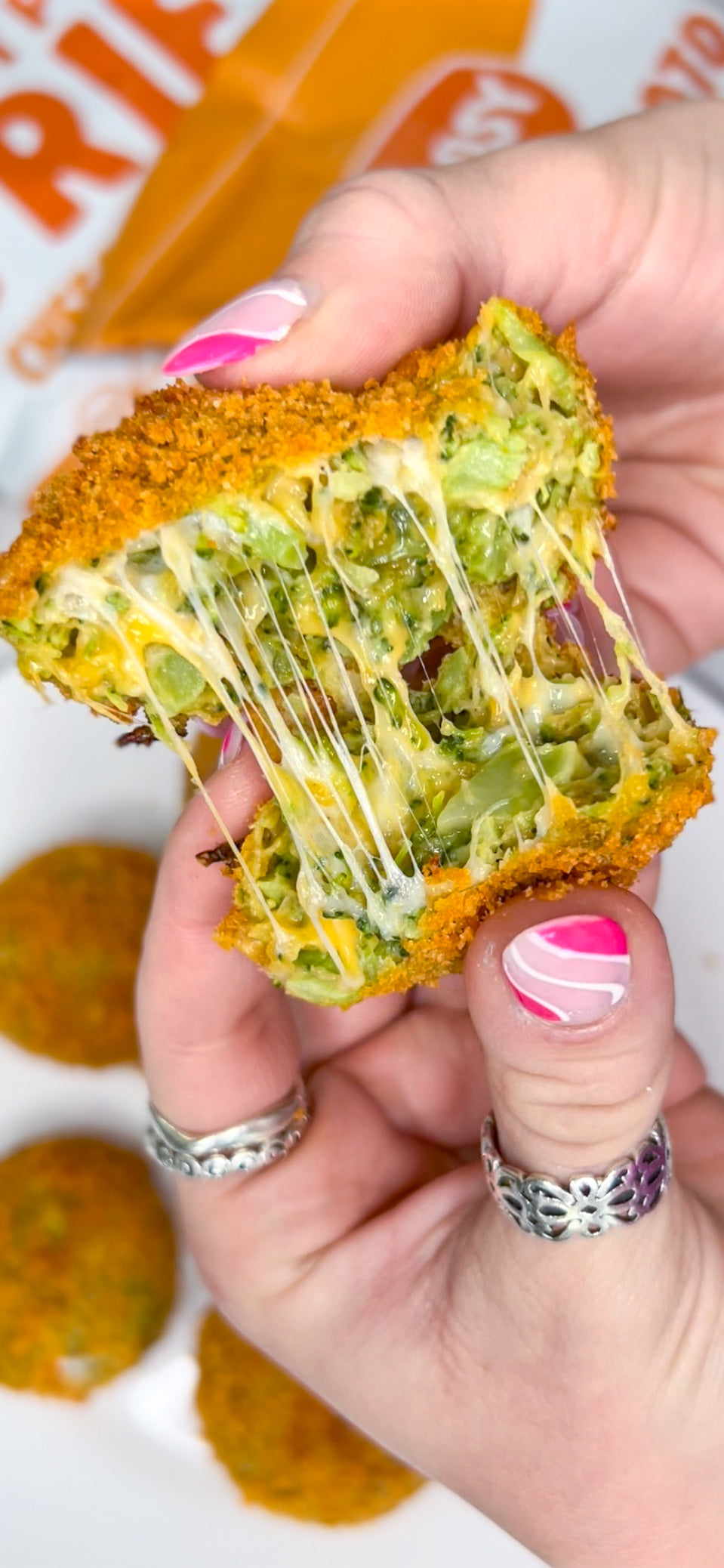 Cheesy Broccoli Bites