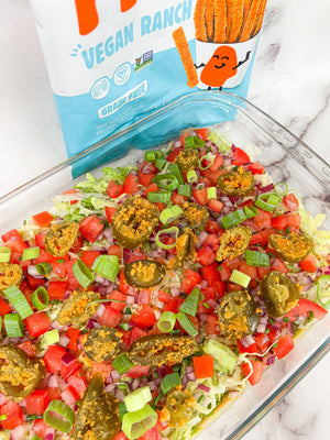 Spicy Vegan Ranch 7 Layer Dip