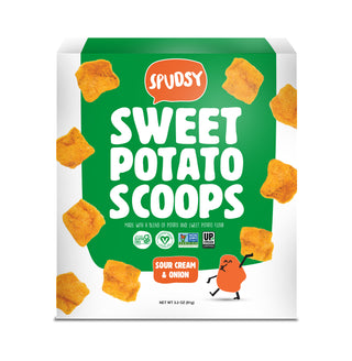 Sour Cream and Onion Sweet Potato Scoops
