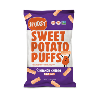 Cinnamon Churro Sweet Potato Puffs